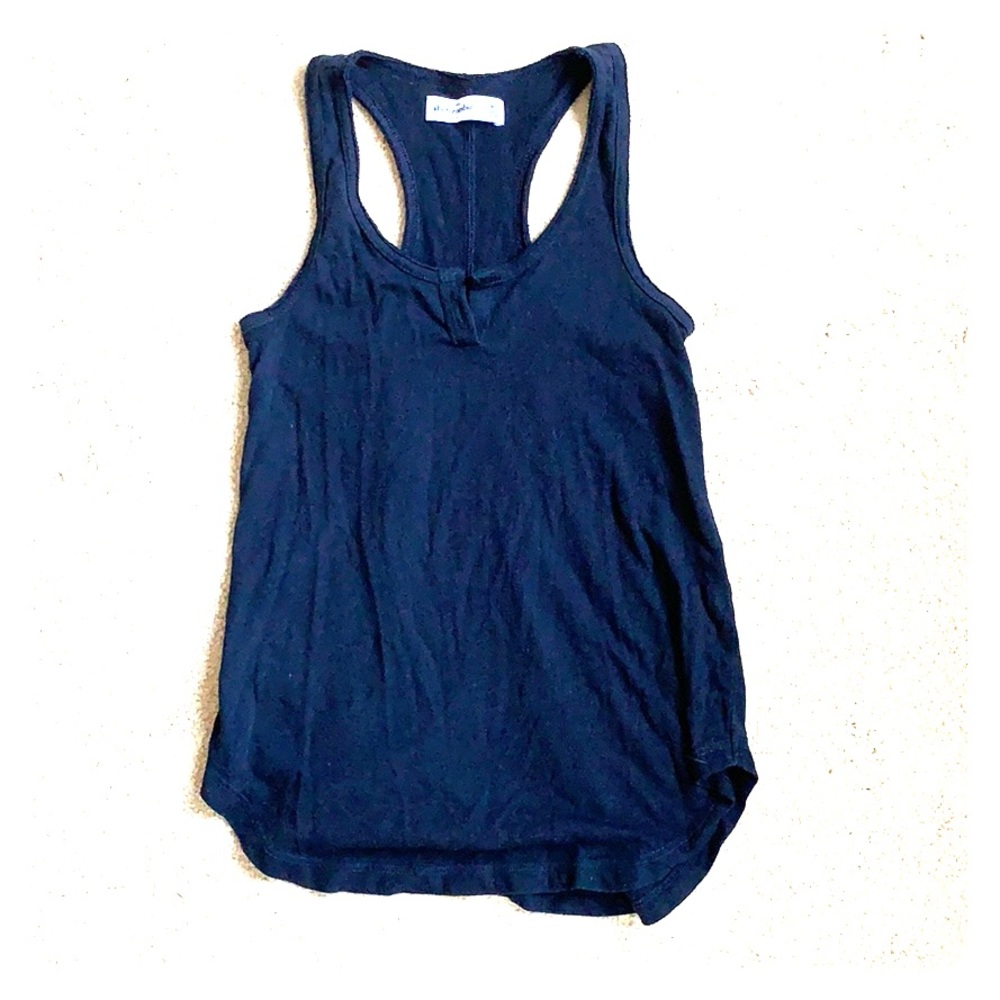 Abercrombie navy tank top